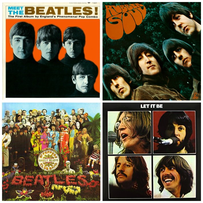 Beatle Album Covers 