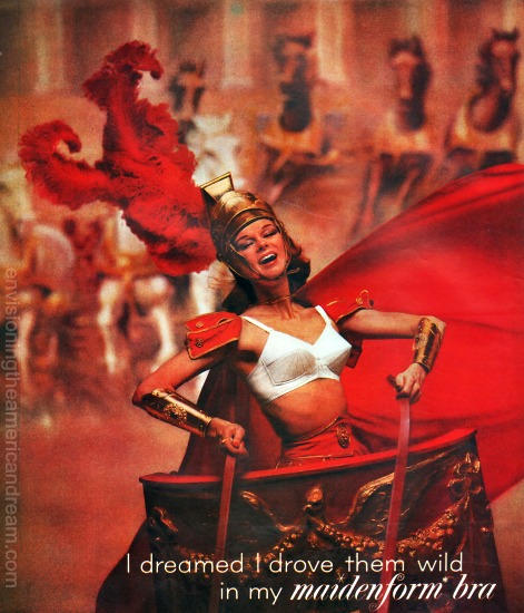 Vintage Maidenform Bra Advertisment I Dreamed Chariot