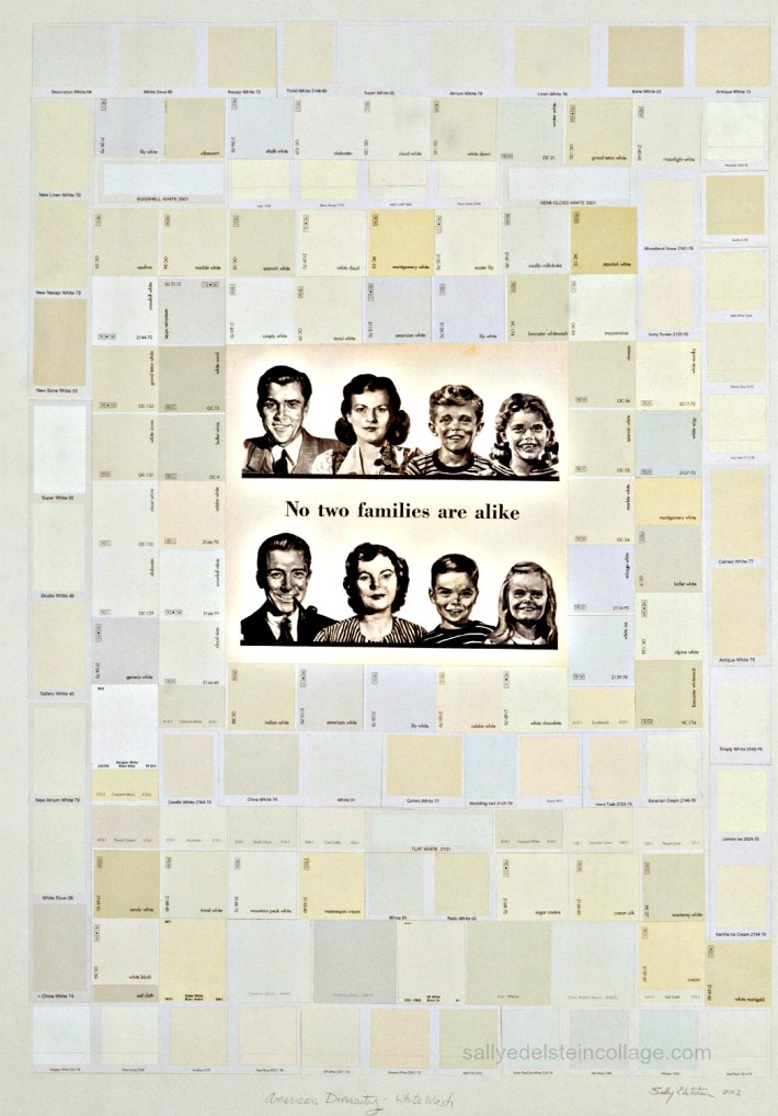 art collage by sally Edelstein