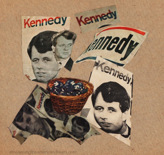 collage Kennedy Campaign posters