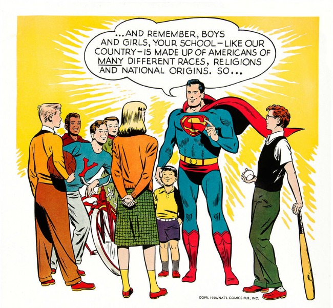 Vintage Superman Diversity