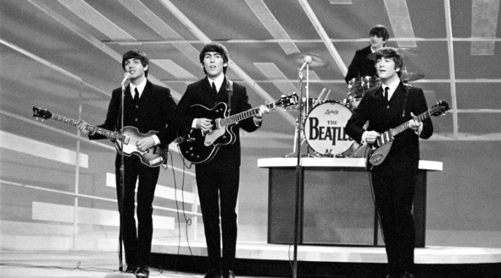 Beatles Debut Appearance on Ed Sullivan Feb. 9, 1963