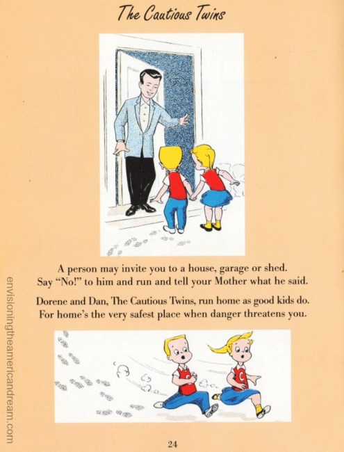 Vintage School Book Let's Be Safe