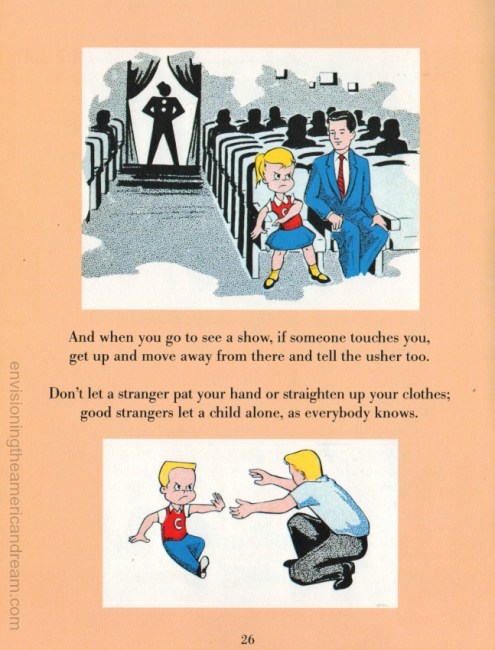Vintage School Book Let's Be Safe