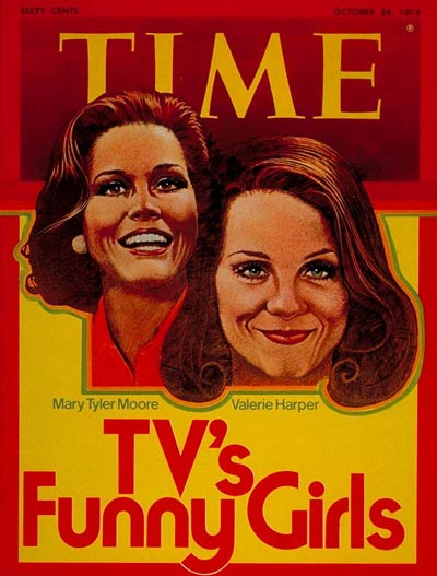 Time Magazine Mary Tyler Moore and Valerie Harper
