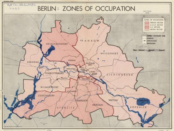 Divided Berlin 1945