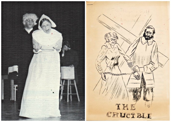 vintage photo Sally Edelstein theatre