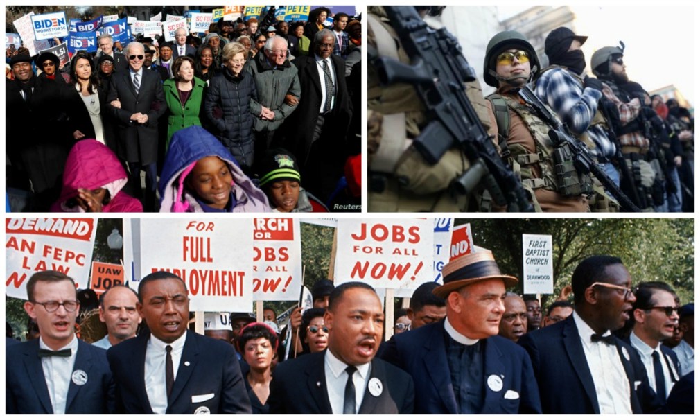 Celebrating MLK Day 2020 Democrats, Pro Gun advocates Rally