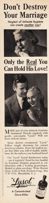 Vintage Lysol Ad 1951