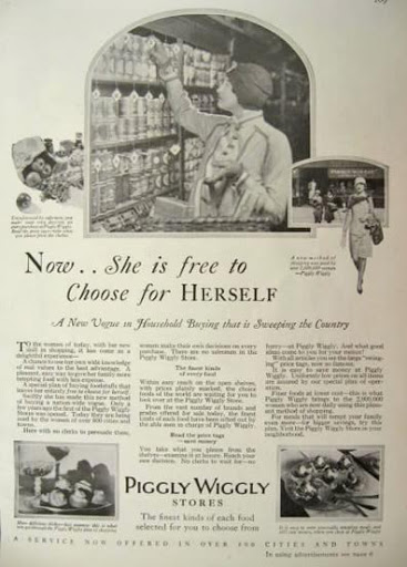 Vintage Ad Piggly Wiggly