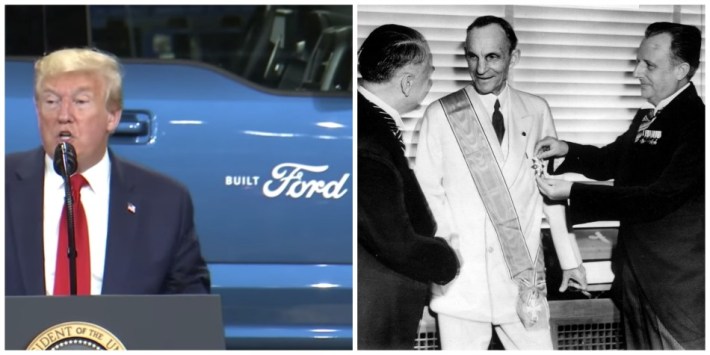 Trump and Henry Ford
