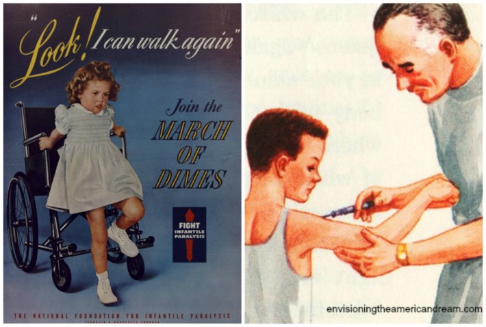 March of Dimes Polio and Innoculation