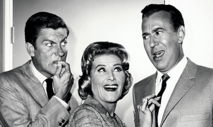 Carl Reiner, Dick Van Dyke and Rose Marie