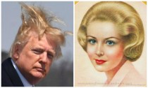 Donald Trump Haor Breack Girl