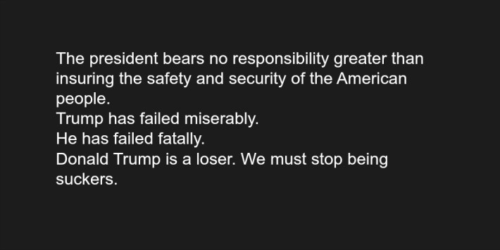 Anti Trump Sally Edelstein Quote