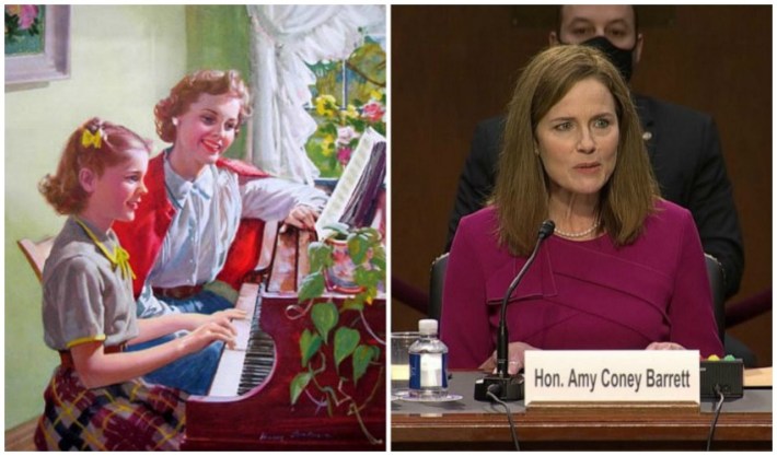 Amy Barrett Piano and Mother