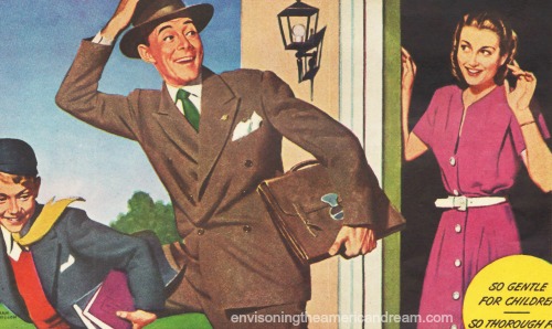 vintage illustration family