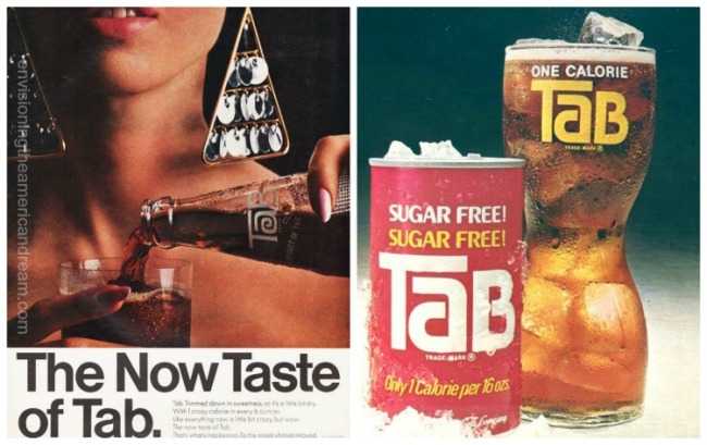 Vintage ads for Tab 1960s 