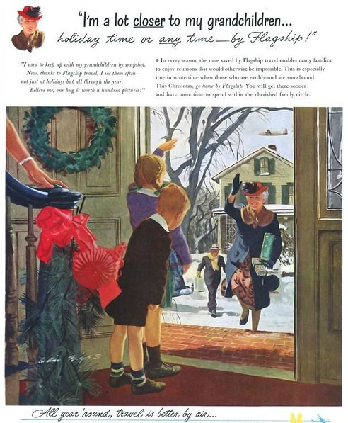 Vintage American Airlines Ad 