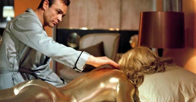 Sean ConneryJames Bond in Goldfinger 1964