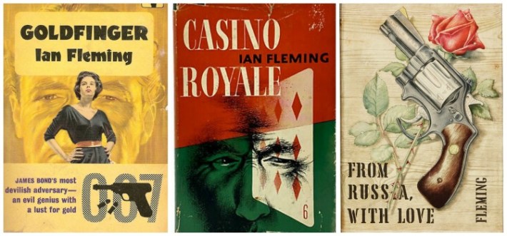 Ian Fleming James Bond Books.