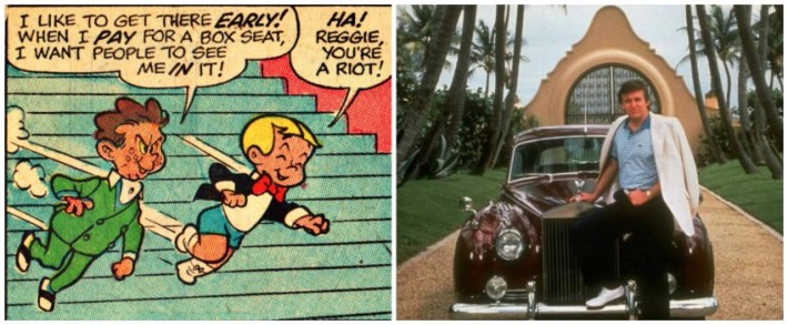 Richie Rich and Reggie Van Dough