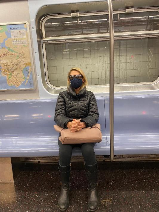 Sally Edelstein NYC Subway 2020