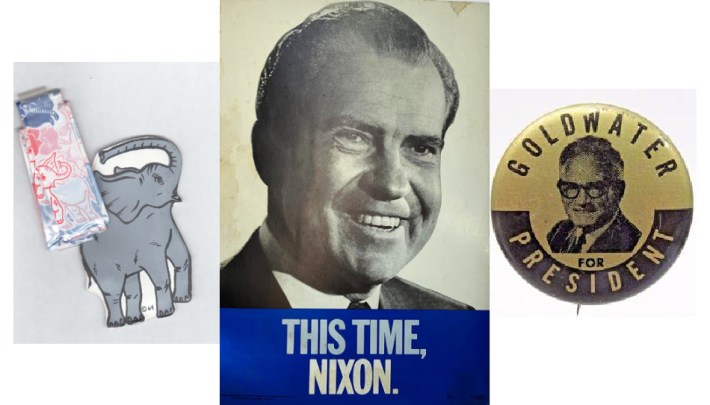 Political collectibles 1960s
