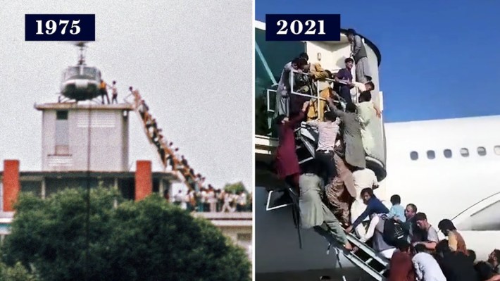 Saigon 1975 Kabul 2021