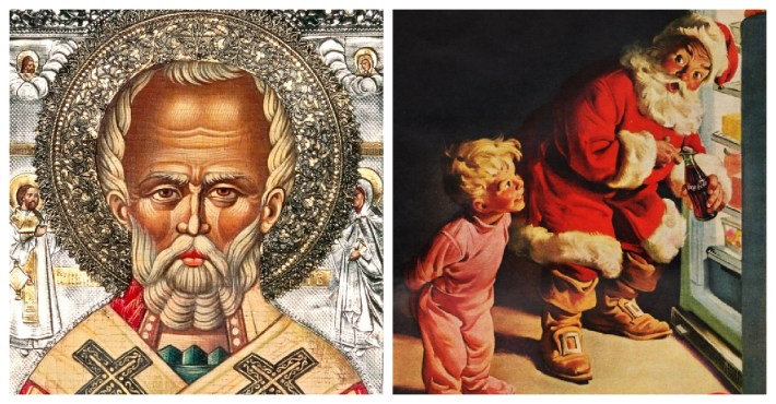 St Nicholas and Santa Claus