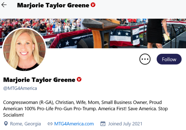 Marjorie Taylor Greene
