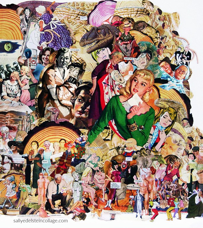 collage art Sally Edelstein
