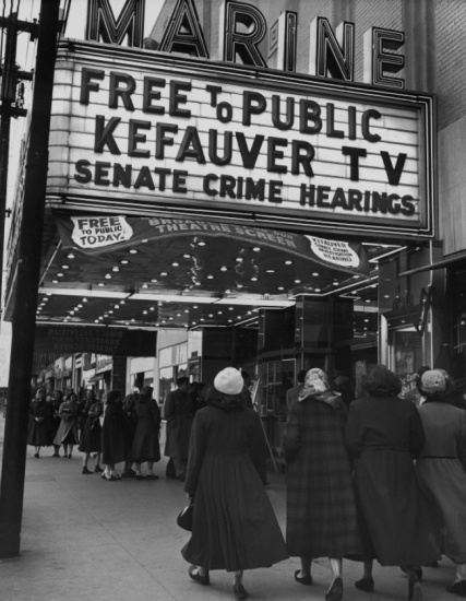 Kefauver Hearins at Movies