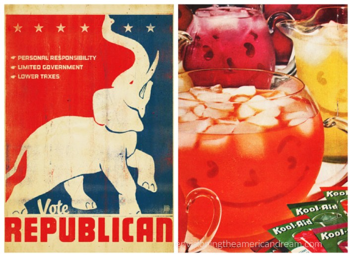 Republicans drinking the Kool Aid