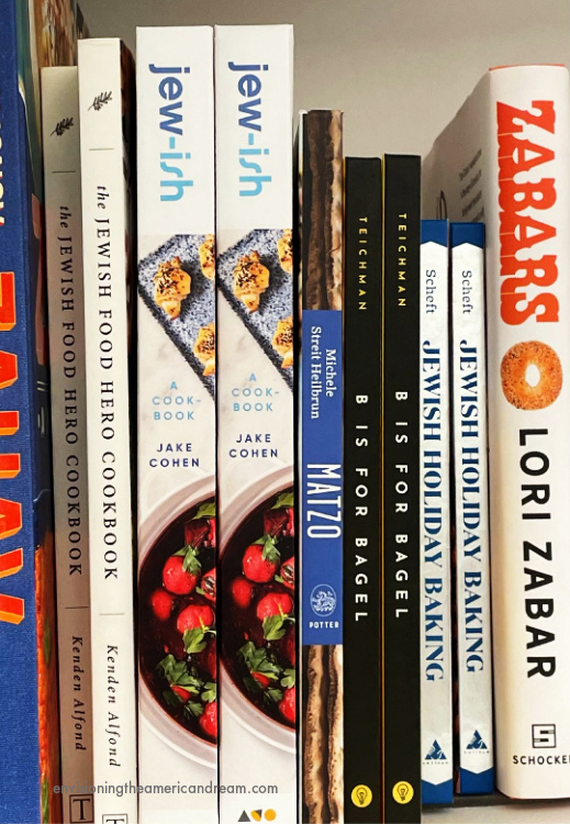 Bookshelf at the Jewish Museum "Jew-ish"