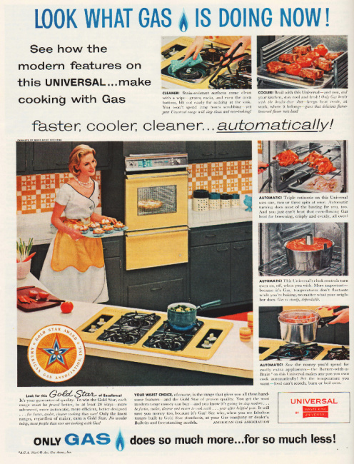 Vintage ad American Gas Association