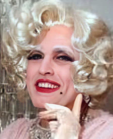 Rudy Giuliani in Drag 1997