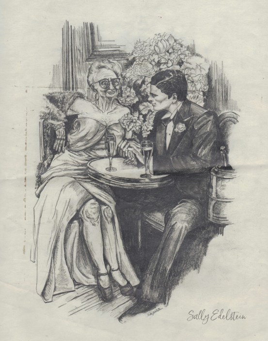 Vintage Illustration Sally Edelstein 1977