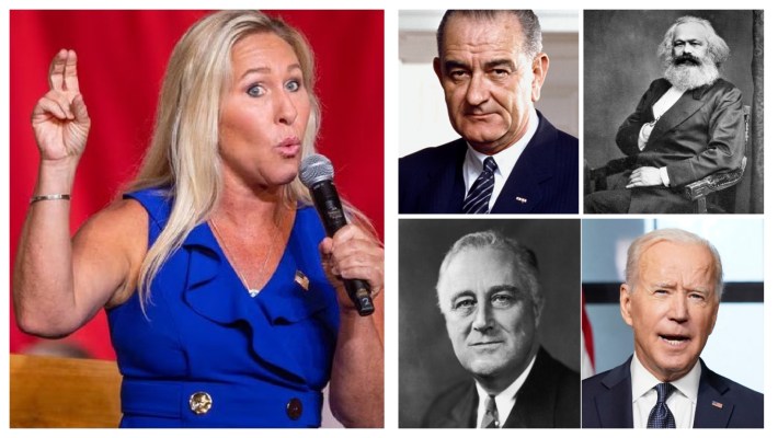 Marjorie Taylor Greene and Socialist