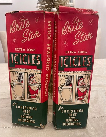 1950's Tinsel icicles