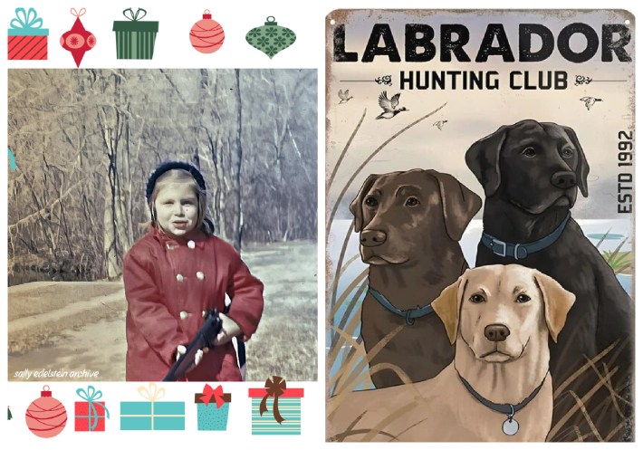 Sally Edelstein January 1959 Belmont State Park Pretend Hunting